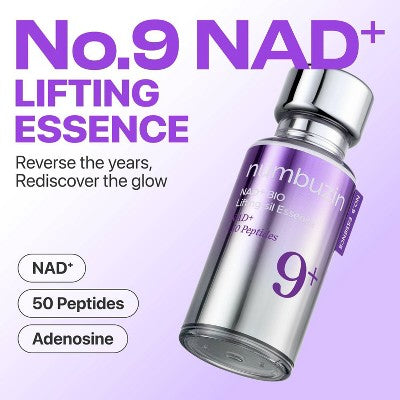 numbuzin No.9 NAD+Bio Lifting-sil Essence 1.01floz - Imperfect Box