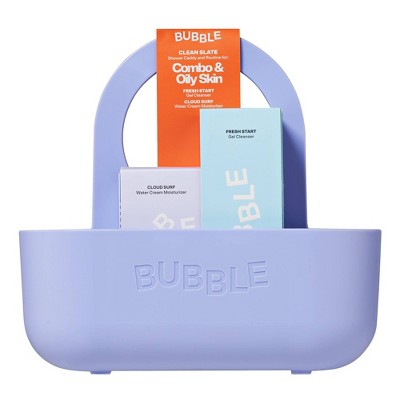 Bubble Skincare Shower Caddy Skincare Sets for Combination Skin 3ct - Imperfect Box