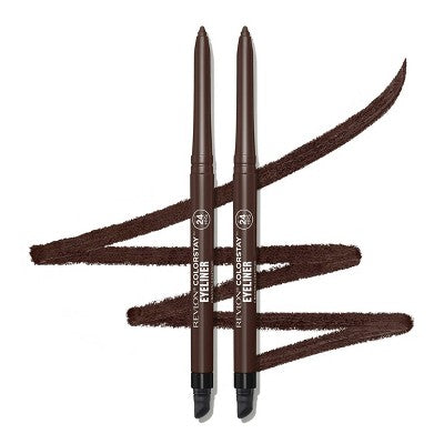 Revlon ColorStay Waterproof Eyeliner with Built-in Smudger 202 Black Brown 0.01oz/2ct - Imperfect Box