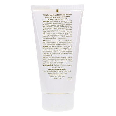 Eminence Lilikoi Mineral Defense Sport Sunscreen SPF 30 5 oz - Imperfect Box