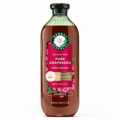 Herbal Essences Grape Seed Shampoo Color Protection and Hair Nourishment 13.5 fl oz - Imperfect Container