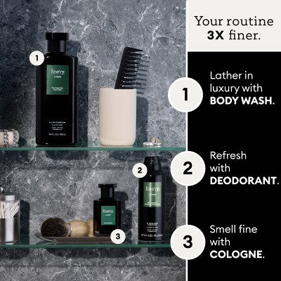 fine'ry. Men's Deodorant Spray Alleged 4oz - Imperfect Container