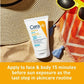 CeraVe Hydrating Sheer Sunscreen Lotion for Face and Body SPF 30 5oz - Imperfect Container