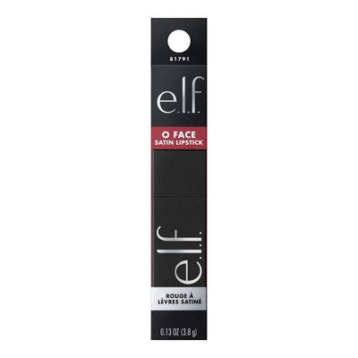 e.l.f. O FACE Satin Lipstick Shameless 0.13 oz - Missing Box