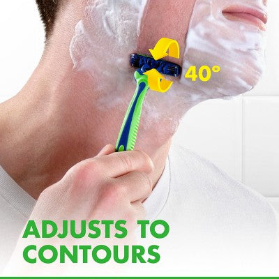 Gillette Sensor3 Sensitive Men's Disposable Razors 8ct - Imperfect Box