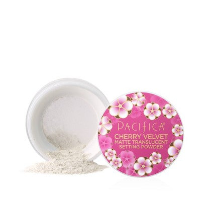 Pacifica Cherry Velvet Matte Loose Setting Powder White 0.45oz - New