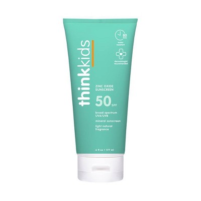 thinkkids Mineral Sunscreen SPF 50 6 fl oz - Imperfect Container