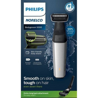 Philips Norelco Bodygroom Series 5000 Men's Rechargeable Trimmer BG5025/40 - New