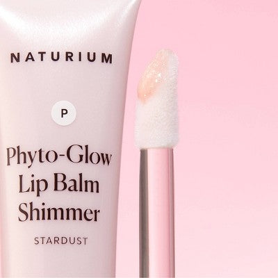 Naturium Phyto-Glow Shimmer Lip Balm Stardust 0.34 fl oz - Imperfect Box