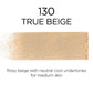 L'Oreal Paris Infallible Up to 24H Fresh Wear Foundation in a Powder 130 True Beige 0.31oz - New