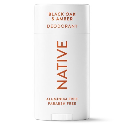 Native Solid Deodorant Black Oak & Amber 2.65oz - Imperfect Container