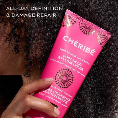 ⁠Cheribe Soft Hold Gelee with Chebe Complex + Aloe Vera Styling Gel 8 fl oz - New