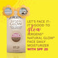 Jergens Glow Face Moisturizer Self Tanner Daily Sunscreen SPF 20 2 fl oz - Imperfect Box