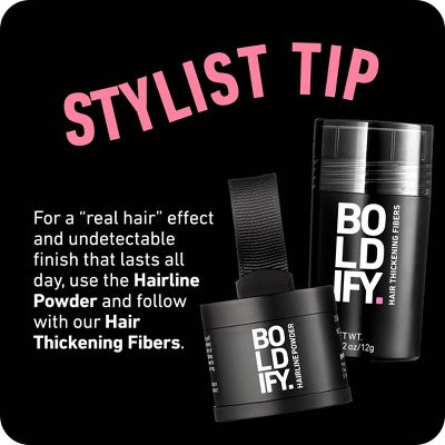 BOLDIFY Root Touch Up Powder with Brush Dark Brown - Missing Box