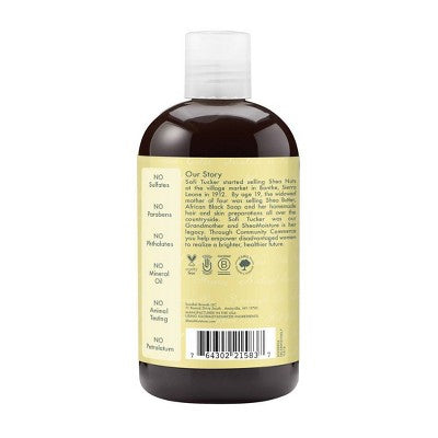 SheaMoisture Shampoo & Conditioner Bundle for Damaged Hair, 100% Pure Jamaican Black Castor Oil 26oz/2pk - Imperfect Box