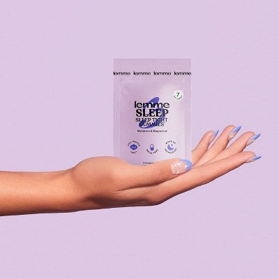 Lemme Sleep Gummies Deep Sleep Support 5 mg Melatonin, Magnesium & L-Theanine Berry 14ct - New