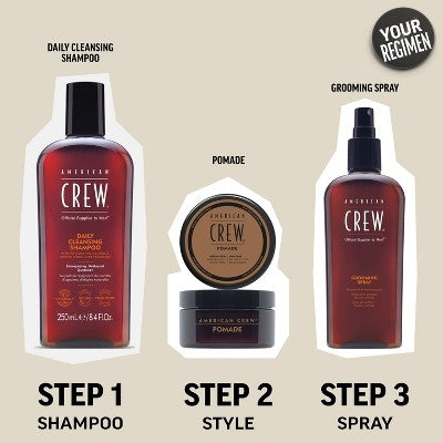 American Crew Men's Firm Hold and Non-Flaking Hair Styling Gel 8.4 fl oz - New