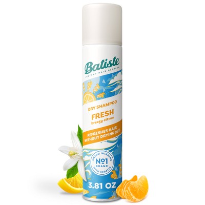 Batiste Fresh Breezy Citrus Dry Shampoo 3.81oz - New