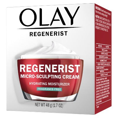 Olay Regenerist Face Moisturizer Micro-Sculpting Cream 1.7oz - Imperfect Box