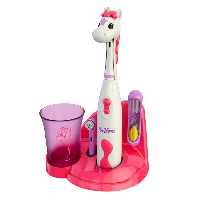 Brusheez Sparkle the Unicorn Kid's Electric Toothbrush Set - Imperfect Box