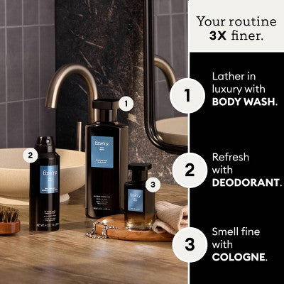 fine'ry. Men's Deodorant Spray Why Not? 4oz - Imperfect Container