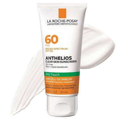 La Roche Posay Anthelios Clear Skin Dry Touch Face Sunscreen SPF 60 3.0 fl oz - Imperfect Box