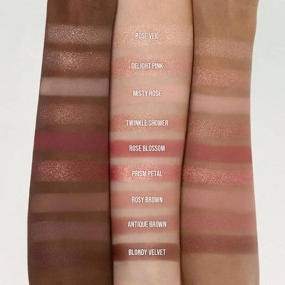 Dasique Shadow Palette 02 Rose Petal 1oz - Imperfect Box