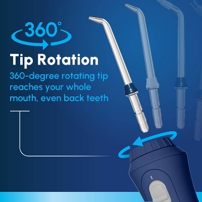 Waterpik Cordless Plus Rechargeable Water Flosser Blue - Imperfect Box