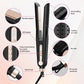 NICEBAY Airflow Styler, Titanium Hair Straightener & Curling Iron with Cooling Air Vents, 5 Temps, Dual Voltage & Auto Shutoff - Imperfect Box