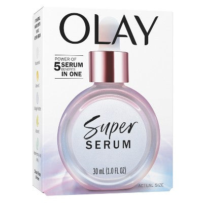 Olay Super Face Serum with Vitamin C 1 fl oz - Imperfect Box