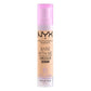 NYX Professional Makeup Bare With Me Serum Concealer 0.32 fl oz 04 Beige - New