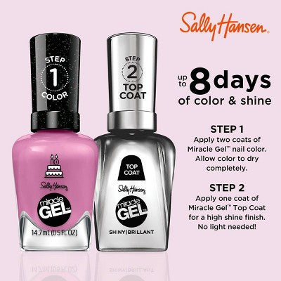 Sally Hansen Miracle Gel Nail Polish 530 0.5 fl oz - New