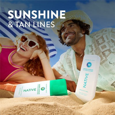 Native Mineral Sunscreen Spray Unscented SPF 30 7 fl oz - Imperfect Container