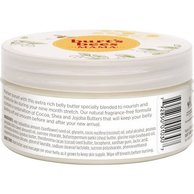 Burt's Bees Mama Bee Belly Butter Stretch Mark Cream 6.5oz - New