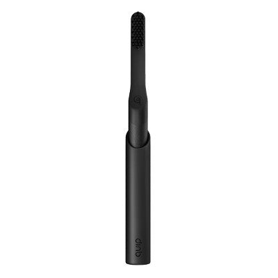 quip Sonic Electric Metal Toothbrush and Travel Case Black - Imperfect Box