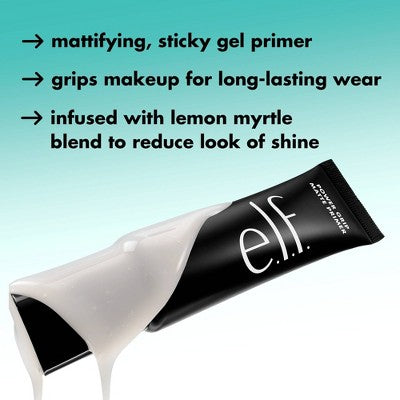 e.l.f. Power Grip Matte Primer 0.87 fl oz - Imperfect Container