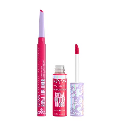 NYX Professional Makeup Bridgerton Royal Treasures Lip Kit 03 2pc - Imperfect Box