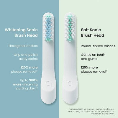 quip Whitening Toothbrush Head Refill 2pk - Imperfect Box