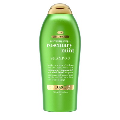OGX Rosemary Mint Extra Strength Hair Shampoo 25.4 fl oz - Imperfect Container