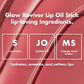 e.l.f. Glow Reviver Lip Oil Stick Cherry on Top 0.11oz - Imperfect Box