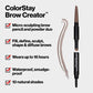Revlon Colorstay Brow Creator Waterproof Pencil & Powder 615 Soft Black 0.003oz - Imperfect Box