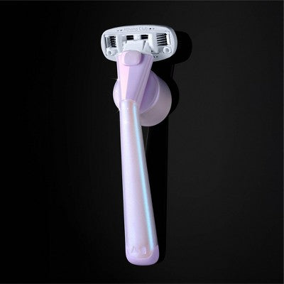Athena Women's 5 Blade Reusable Razor Kit Stardust - Imperfect Box