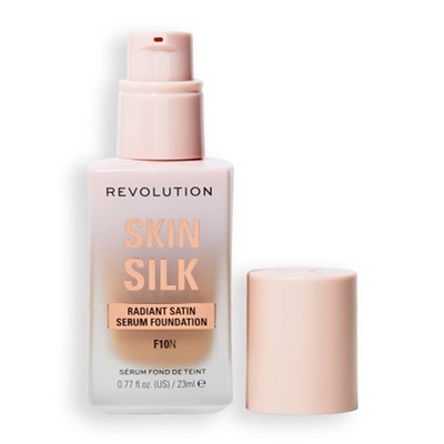 Makeup Revolution Skin Silk Serum Foundation F10N 0.77floz - New