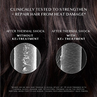 Kristin Ess + Hair Serum for Frizz & Damaged Hair Peptide Bond Repair with Heat Protectant 1.7 fl oz - Imperfect Box