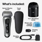 BRAUN SERIES 8-8567CC RECHARGEABLE WET & DRY SHAVER + SMARTCARE CENTER - Imperfect Box