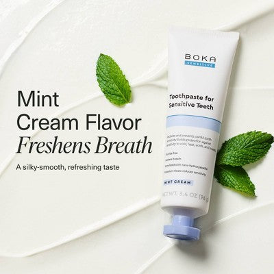 Boka Sensitive Toothpaste 3.4oz - Imperfect Box