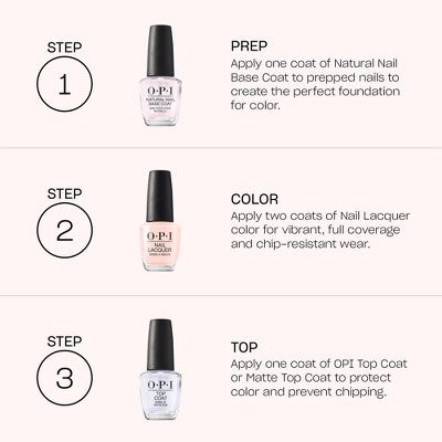 OPI Nail Lacquer Bubble Bunny 0.5 fl oz - New