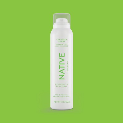 Native Spray Deodorant Cucumber & Mint 3.5oz - Imperfect Container