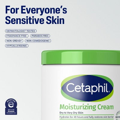 Cetaphil Moisturizing Body and Face Cream 20oz - New