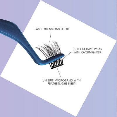 KISS Products Falscara Lash Extension Kit Lengthening Wisps 36ct - Imperfect Box